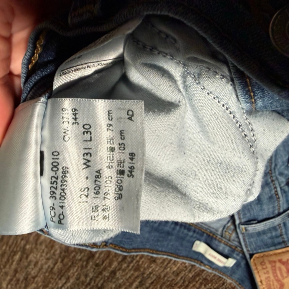 Women's Levi's Blue Classic Boot Cut Jeans Size 12S - Picture 8 of 9